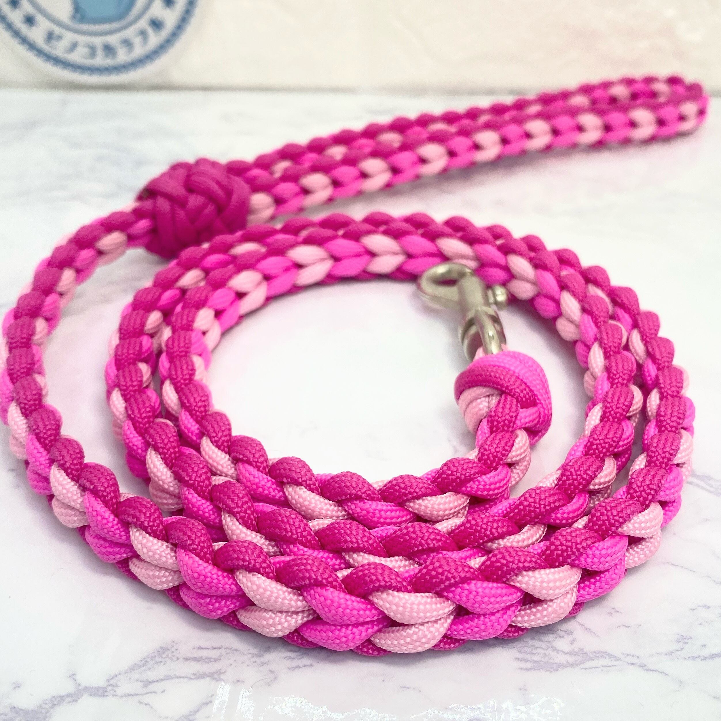 パラコードリードチェリーピンクピンク レオパード№043 