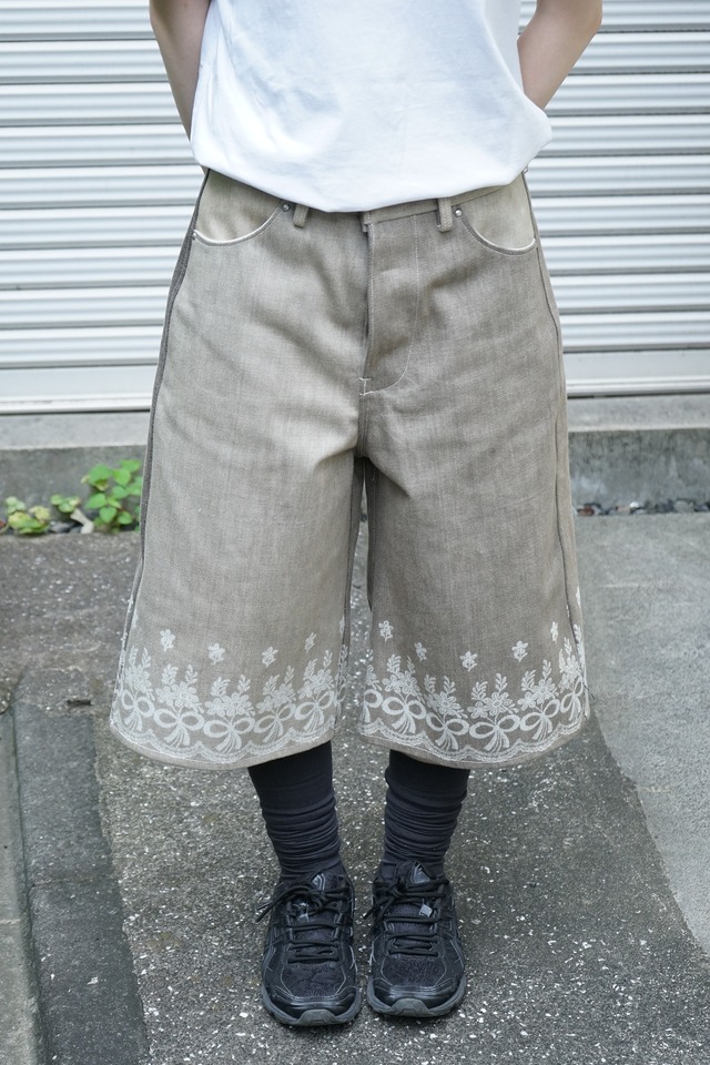 trace half denim beige gray 2026（womens）