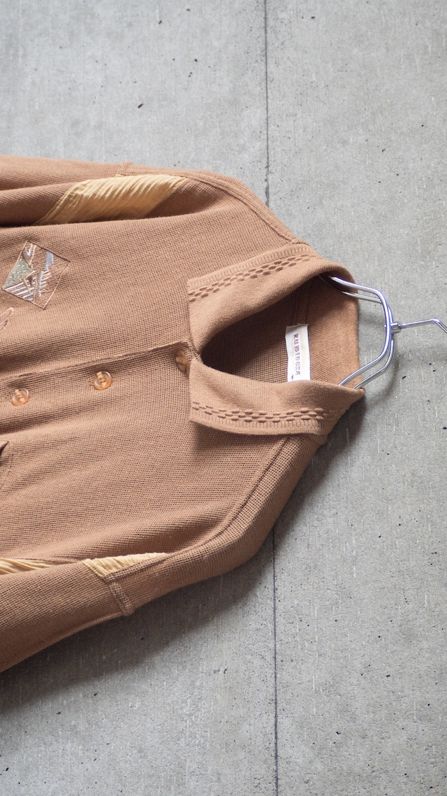 "RUBINOZA" 1990s Combi polo shirt