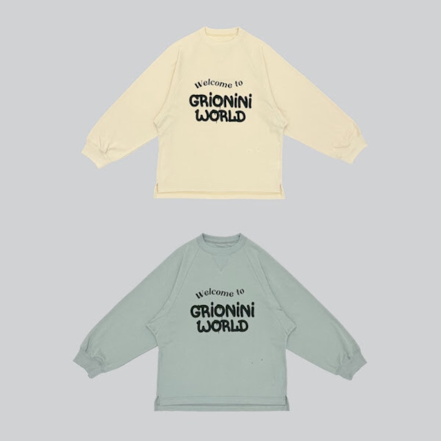 "GRIONINI" Welcome to GRIONINI L/S Tee S/Mサイズ