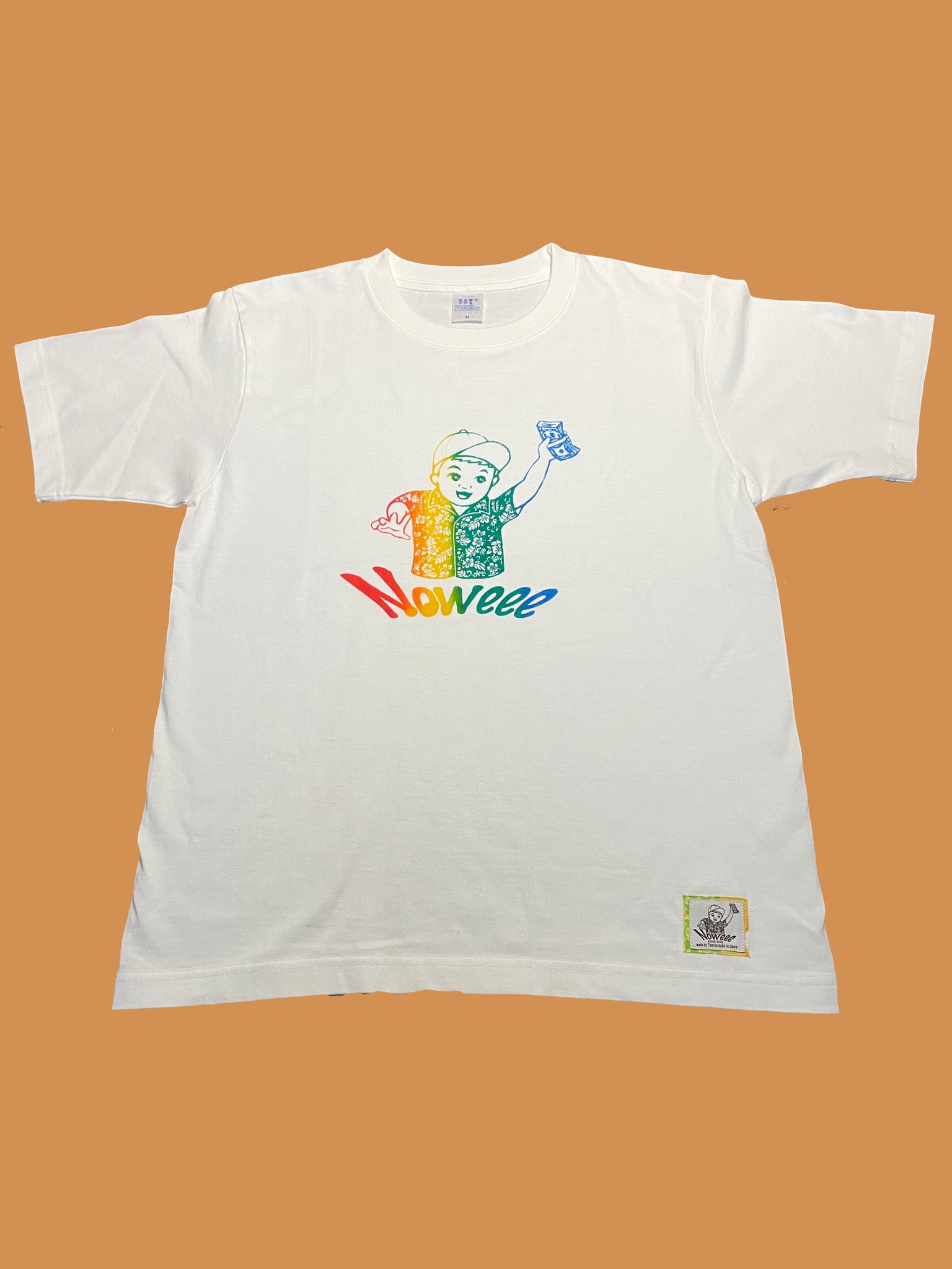 Tシャツ 〜Noweeeロゴ③〜 【ホワイト】 オリジナル