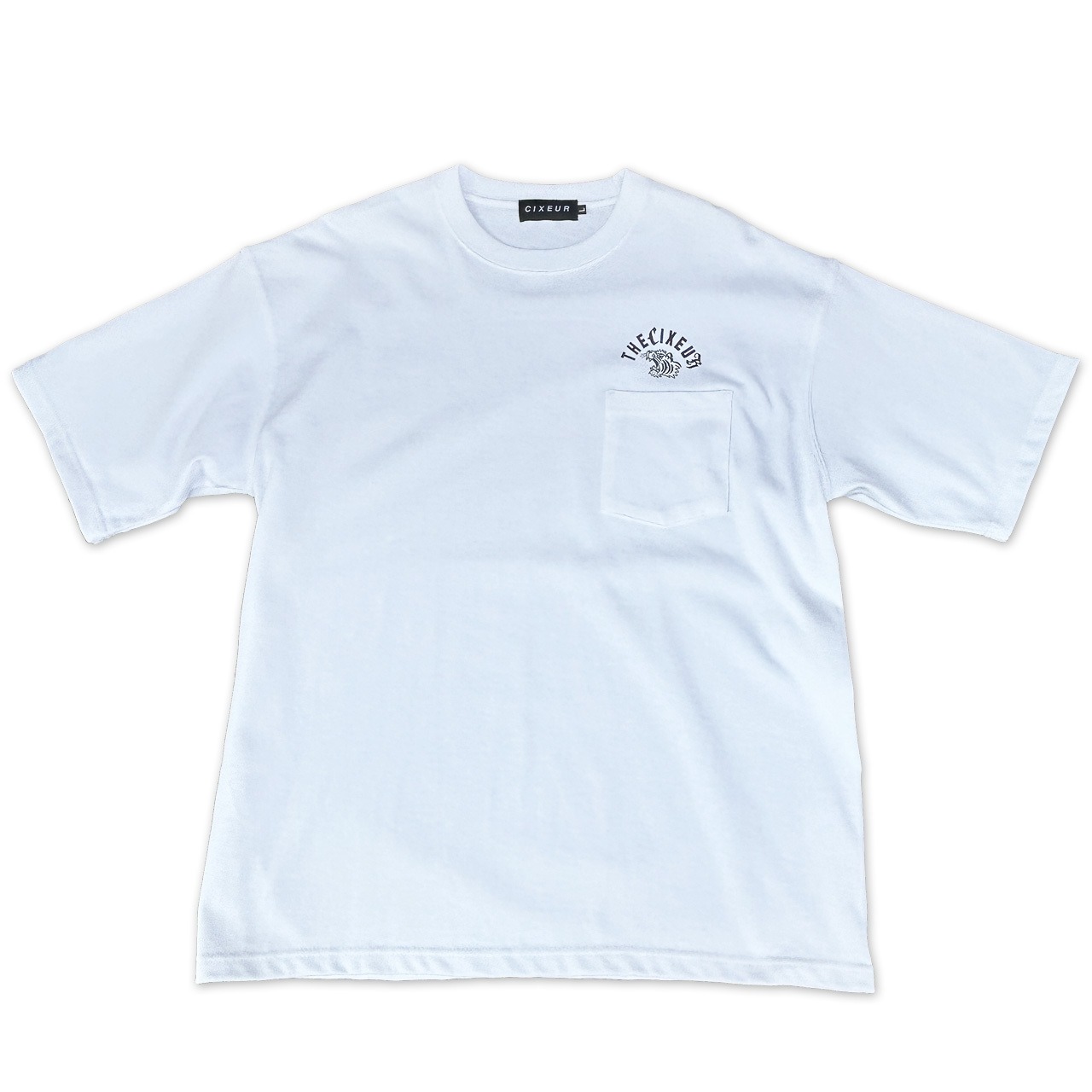 "2025 LETTER" Pocket T-shirts white
