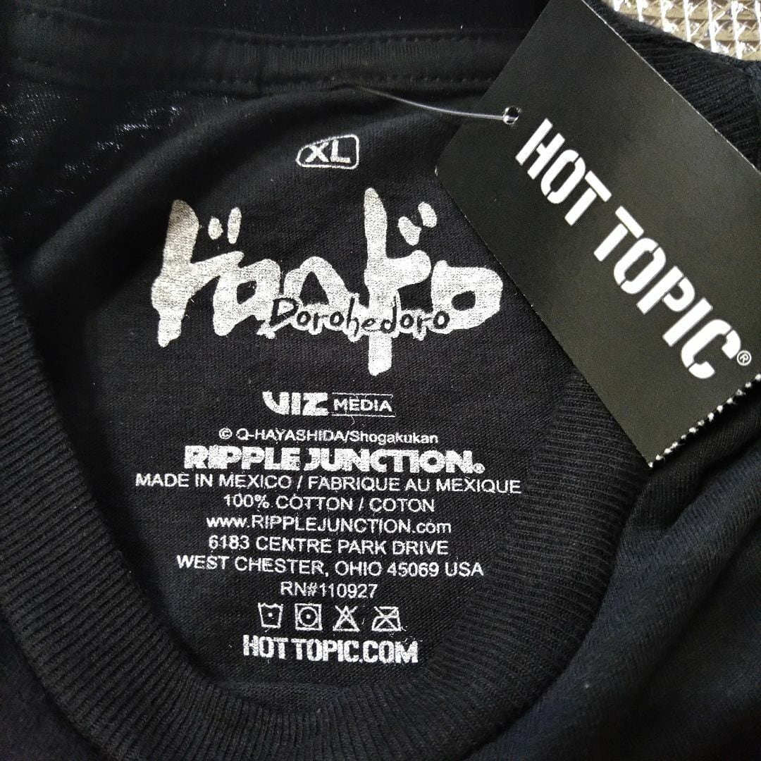 ドロヘドロ Tシャツ XLサイズ 黒 アニメT マンガT オフィシャル