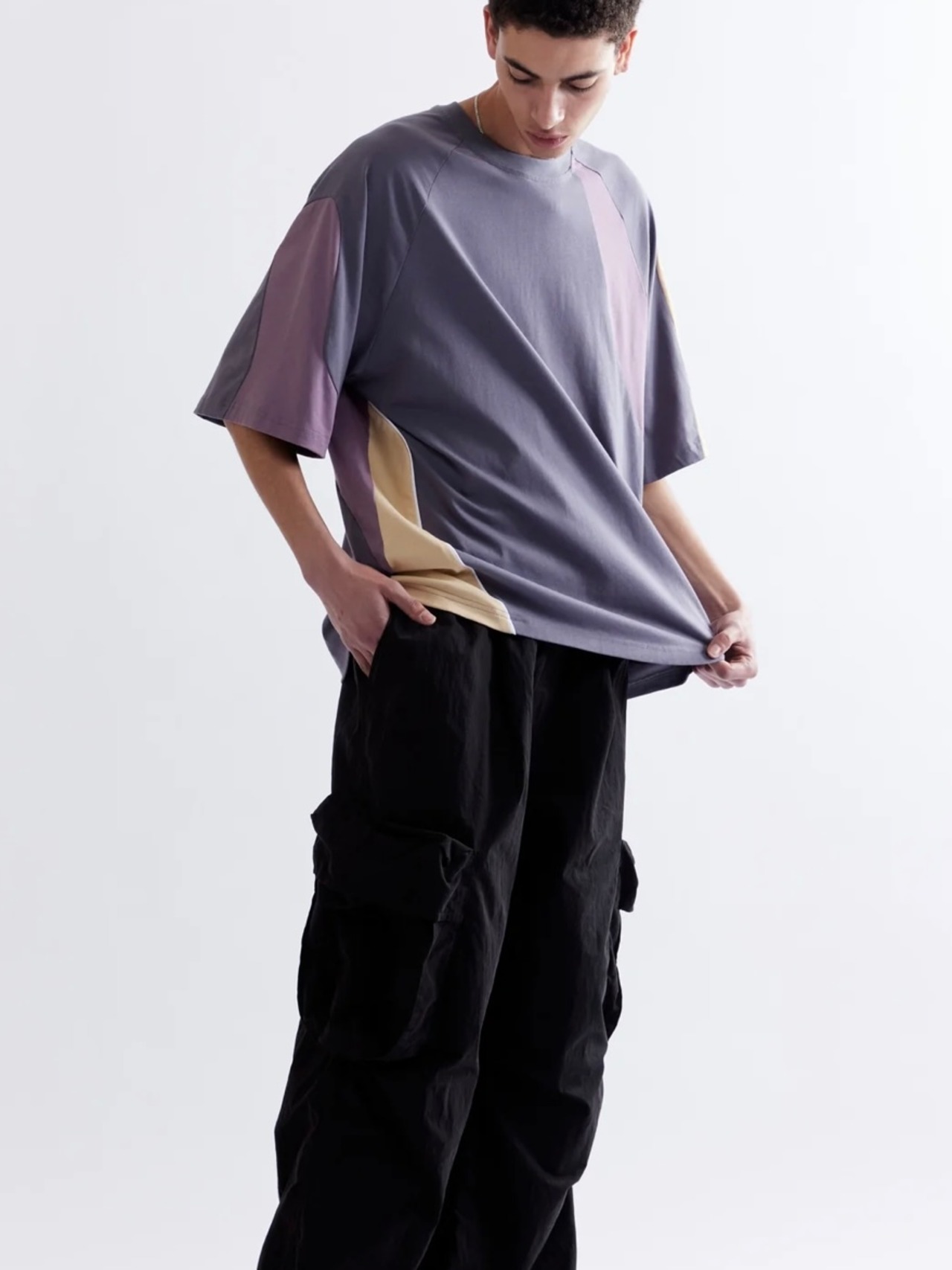 【25SS】P.A.M  Perks And Mini パークスアンドミニ / SHATTERED PANEL SS TOP / オーバーサイズTシャツ - 4