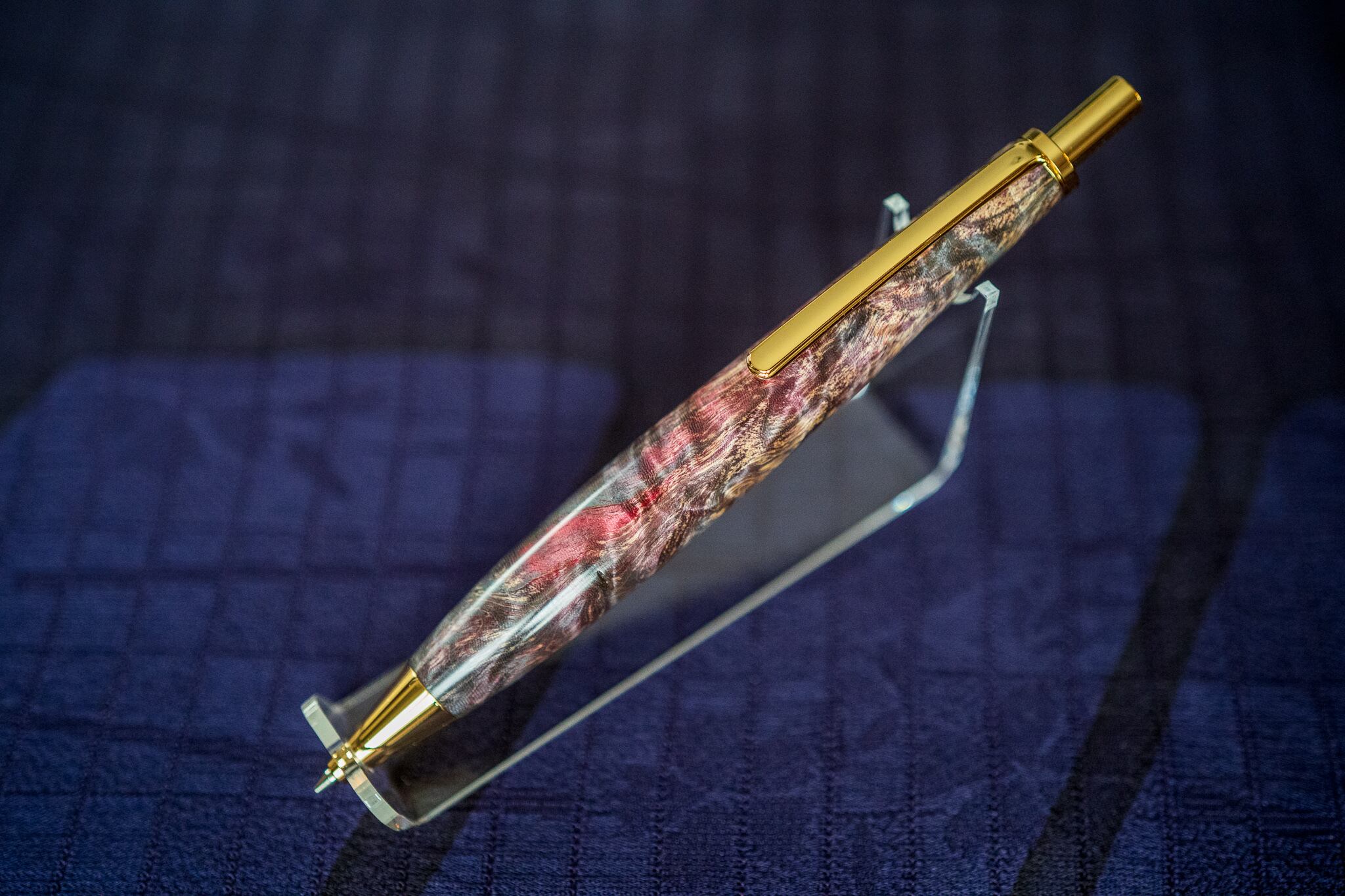 【 イマジナリー朧「棘」 】スタビライズウッド 栃変杢 アウトレット品