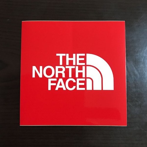 【ST-284】THE NORTH FACE ザ ノースフェイス ステッカー red