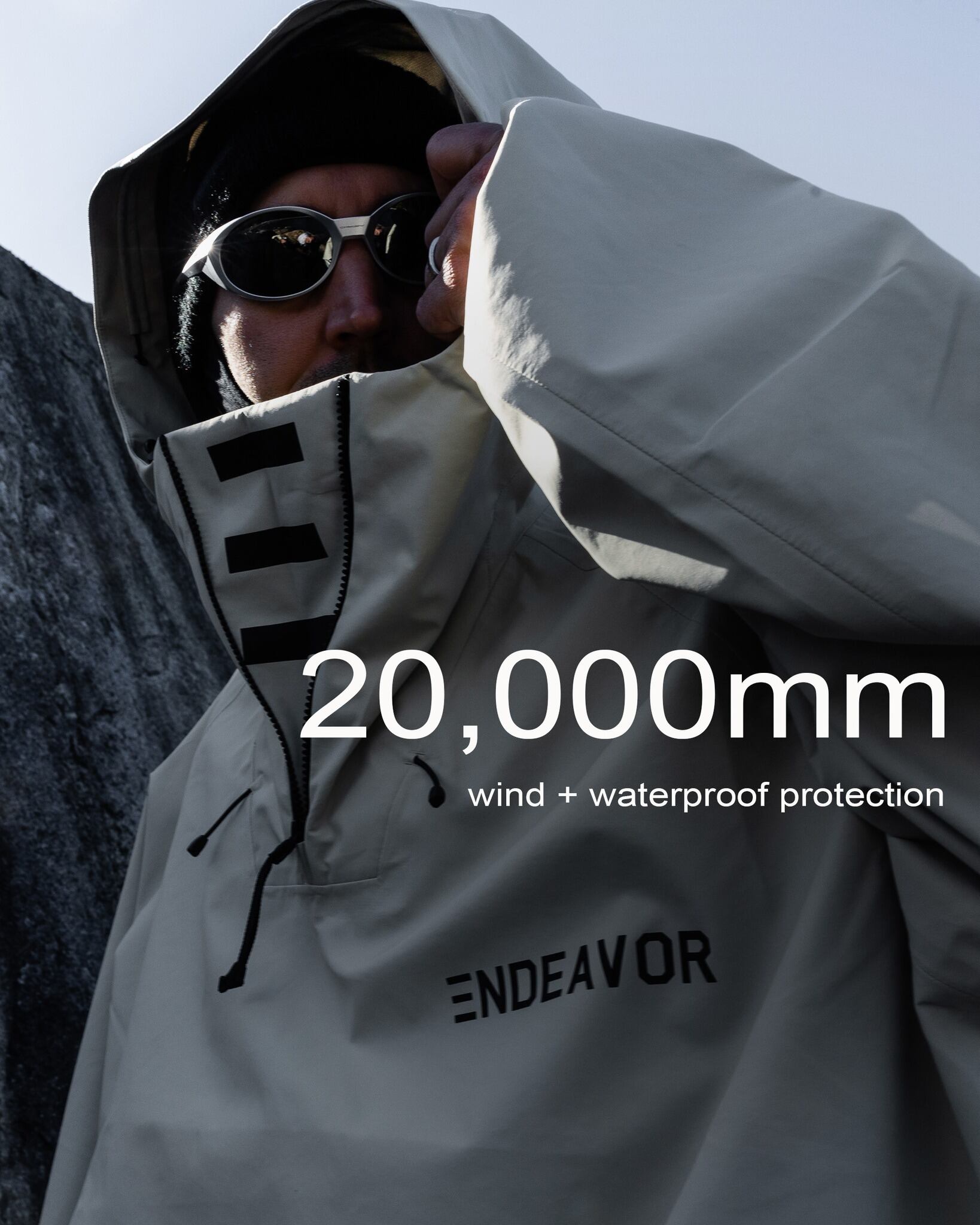 Endeavor 3L Scout Poncho / Fiber | FIELDGATE