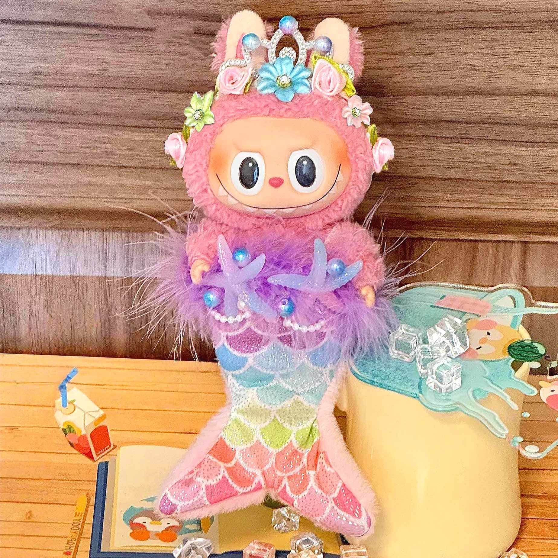ラブブ キーホルダー5個セット ラブブぬいぐるみキーホルダー 全5色セット即購入OKの通販 by