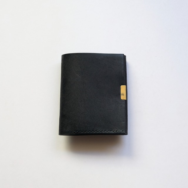 fold wallet / 二つ折り財布 - bk - プエブロ