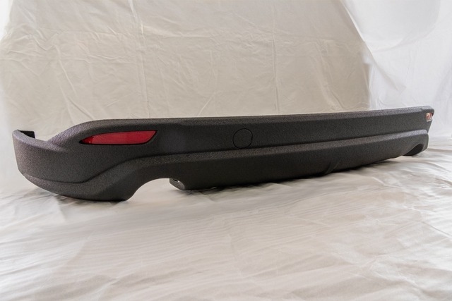 CX-5 KF系 LINE-X塗装済・純正OPリアアンダーガーニッシュ