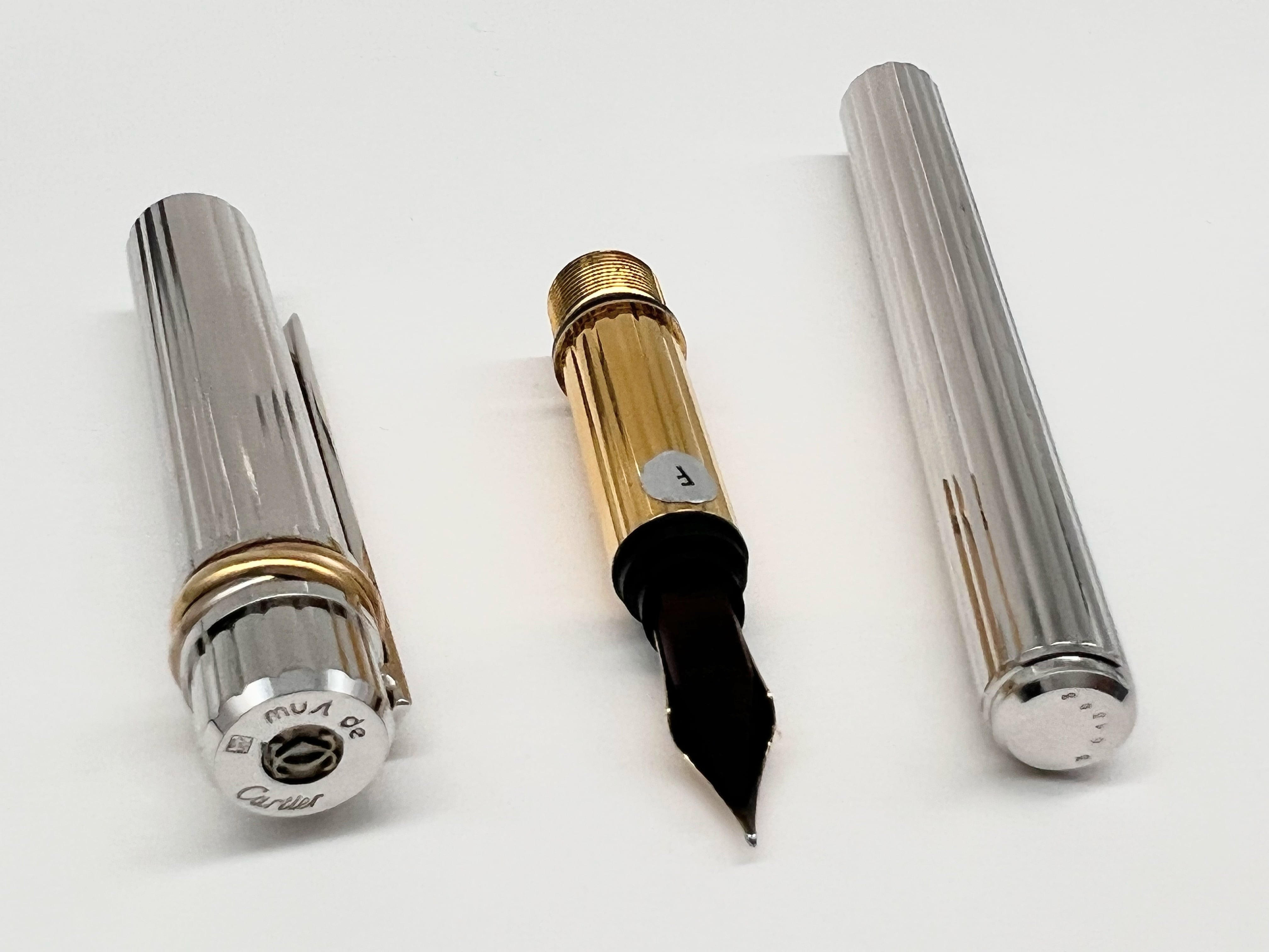80s カルティエ トリニティ Cartier （細字） 18K 02489 | 川口明弘の