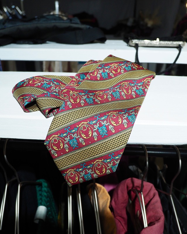 " Old Christian Dior " vintage silk Tie (made in France)