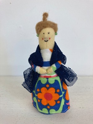 paper weight doll