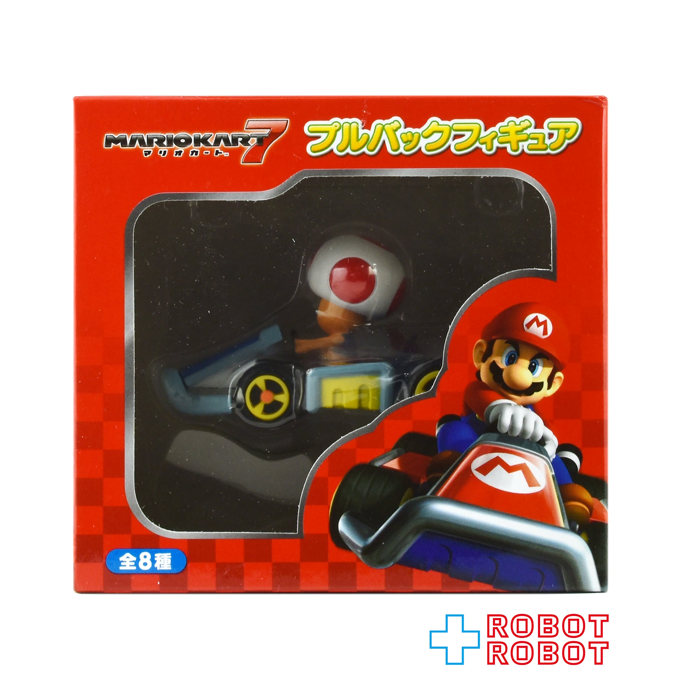ニンテンドー マリオカート / キノピオ プルバック フィギュア 2011 未