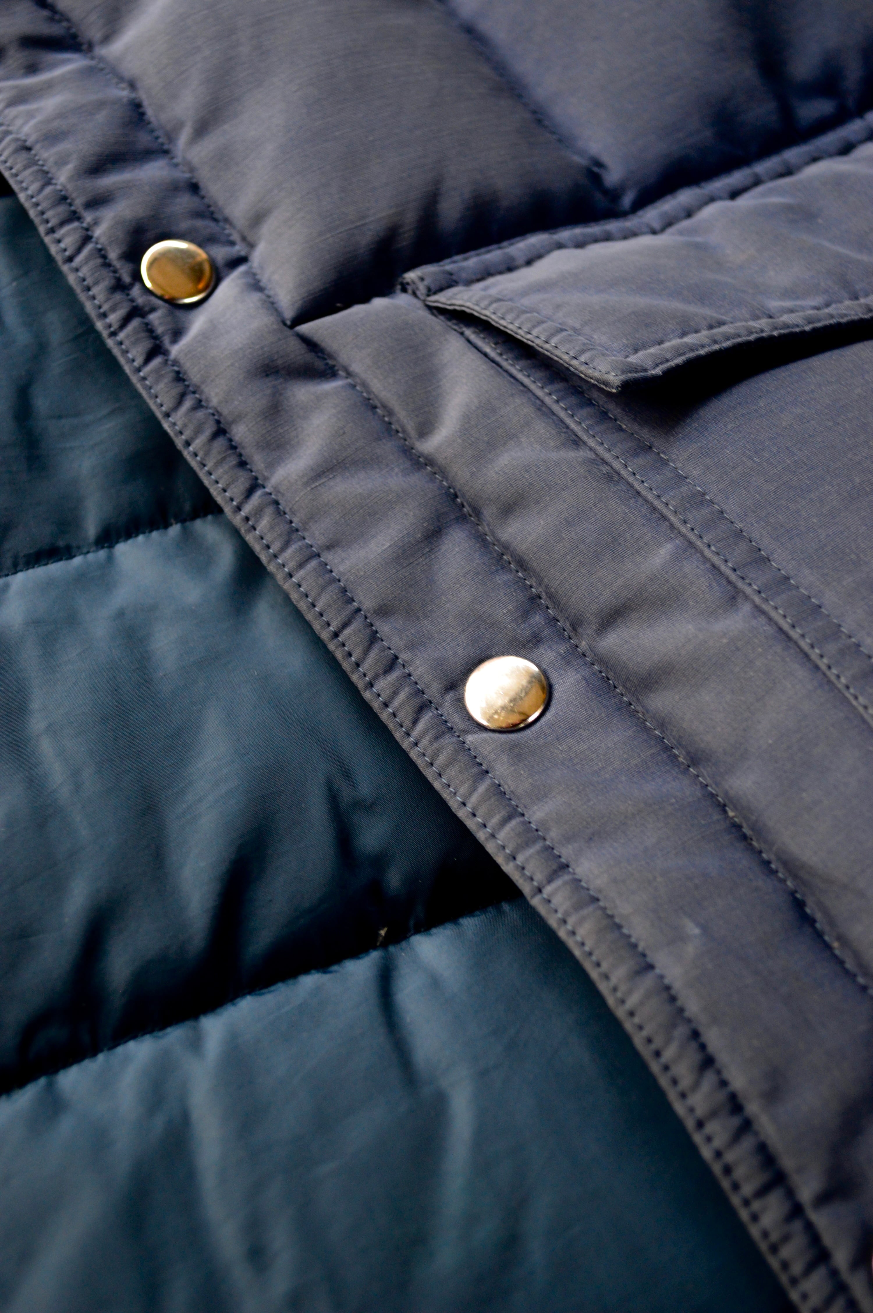 JCPenney 1970's High Neck Down Vest JCペニー 70s ダウンベスト | UOOP