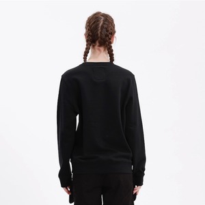 【HIPANDA ハイパンダ】レディース スパンコール クルーネック スウェット トレーナー WOMEN'S SEQUINS CREW NECK SWEAT SHIRT / WHITE・BLACK