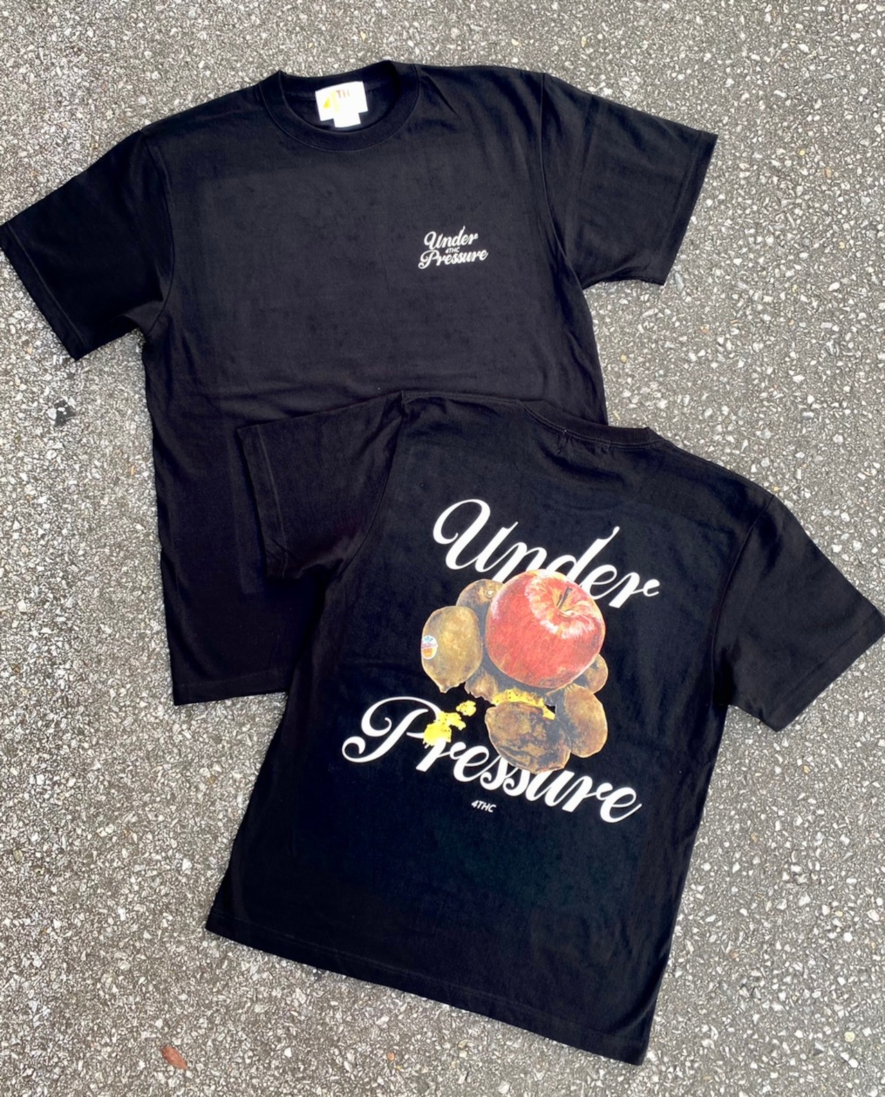 "Under Pressure" T-SHIRT (Black)