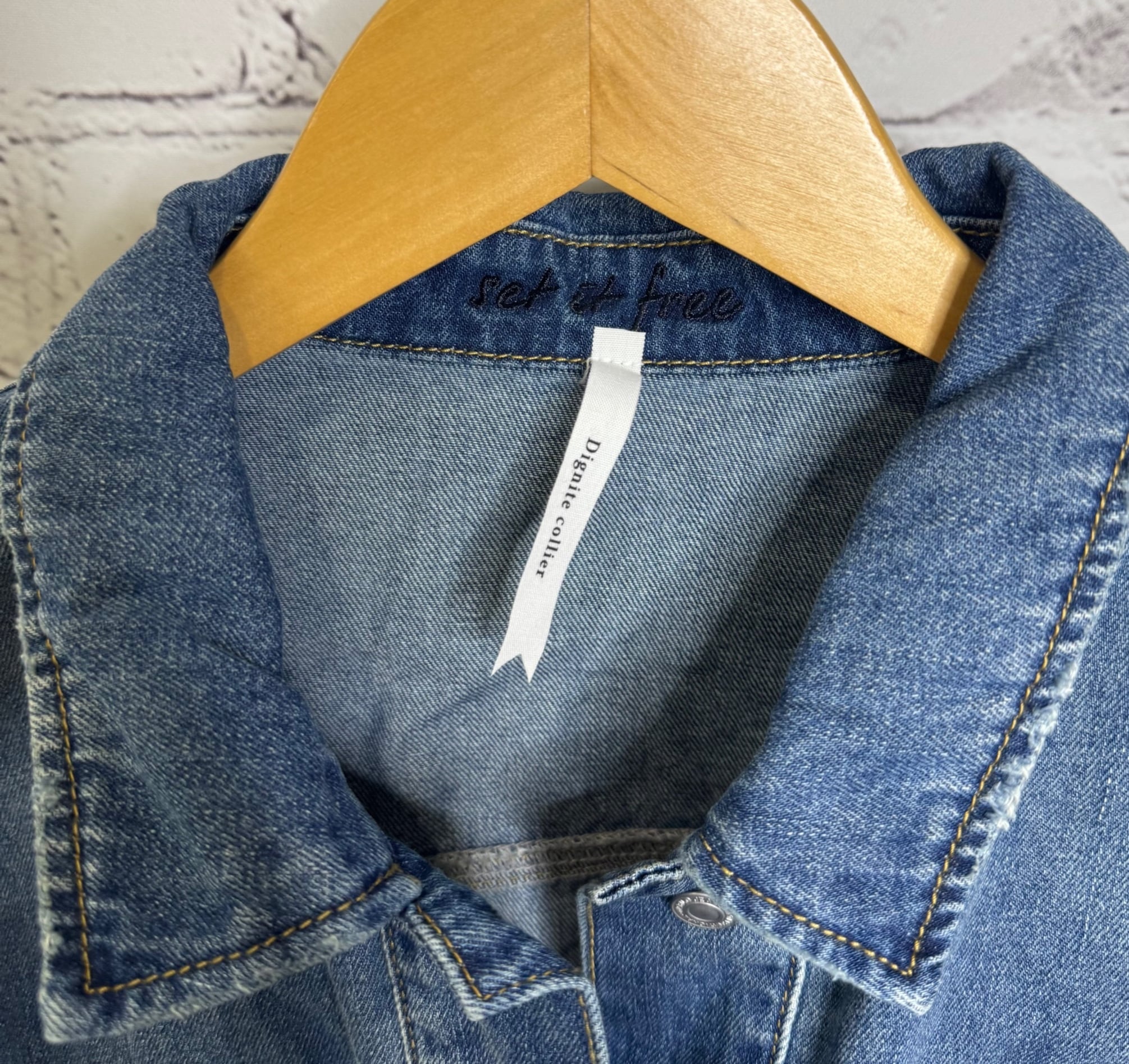 SALE！Dignite collier ディニテコリエ デニムバルーンJK 80256034