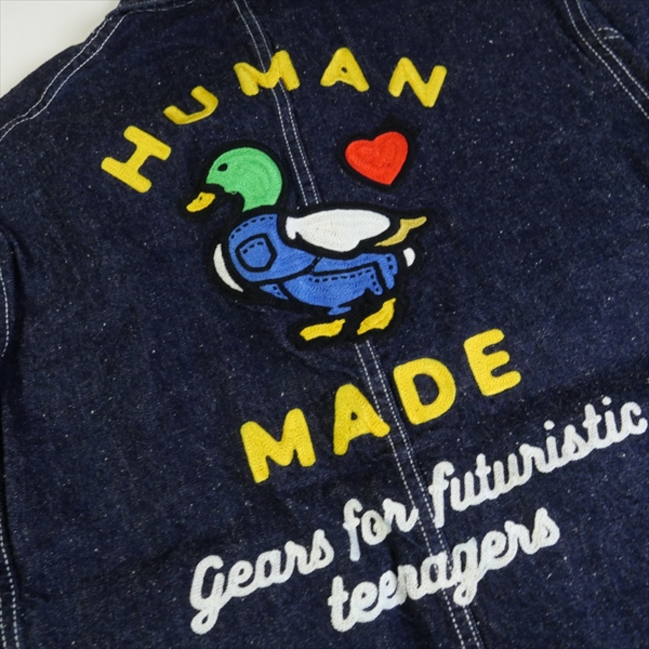 Size【L】 HUMAN MADE ヒューマンメイド Denim Coverall Jacket Indigo 