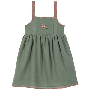 Green Cotton Dress / Emile et Ida