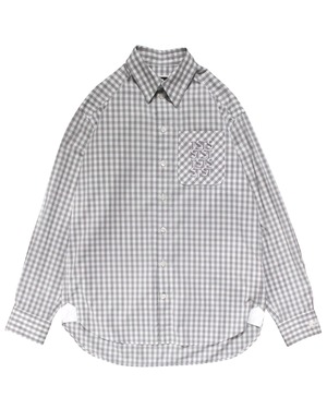 TSTS 【GINGHAM SHIRT / GRAY GINGHAM】