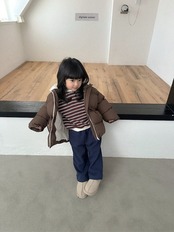 〖取寄〗韓国子供服 / 26winter / Digreen / ブルーニパンツ / キッズ / 冬服 *S~2XL*