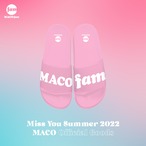 "MACOfam" Slide Sandal - Pink