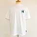 Shabby Melon Cream Soda  Embroidery T-shirts　White