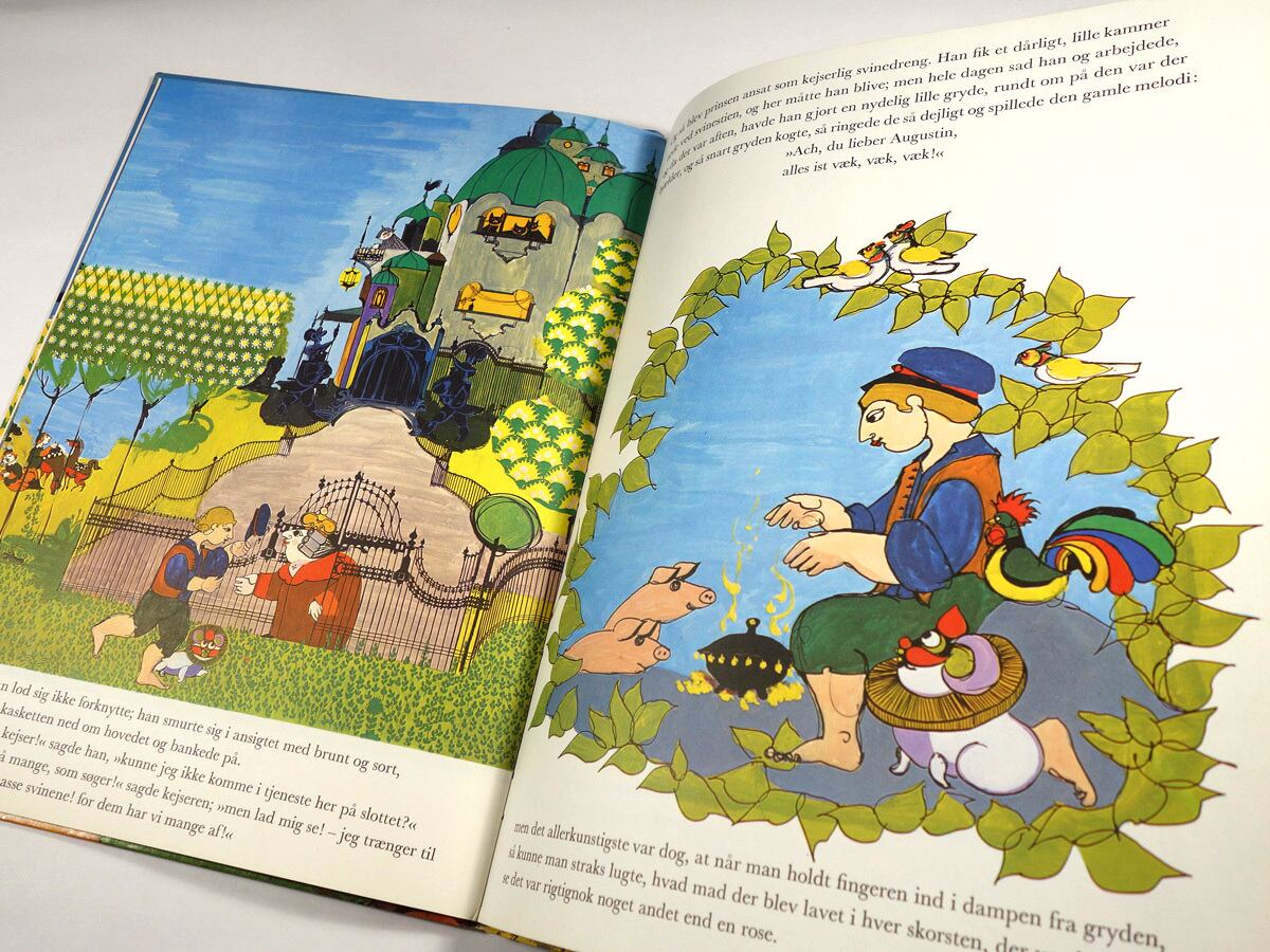 SVINEDRENGEN（H. C. Andersen 作、Bjorn Wiinblad 絵） | bookstore