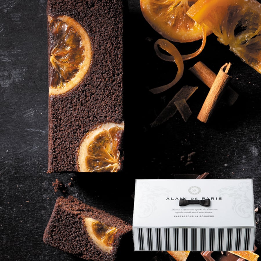 ショコラとオレンジ パウンドケーキ 1箱 アラン・ド・パリ 幸せデリバリー（ギフト・結婚式アイテム・手芸用品の通販）