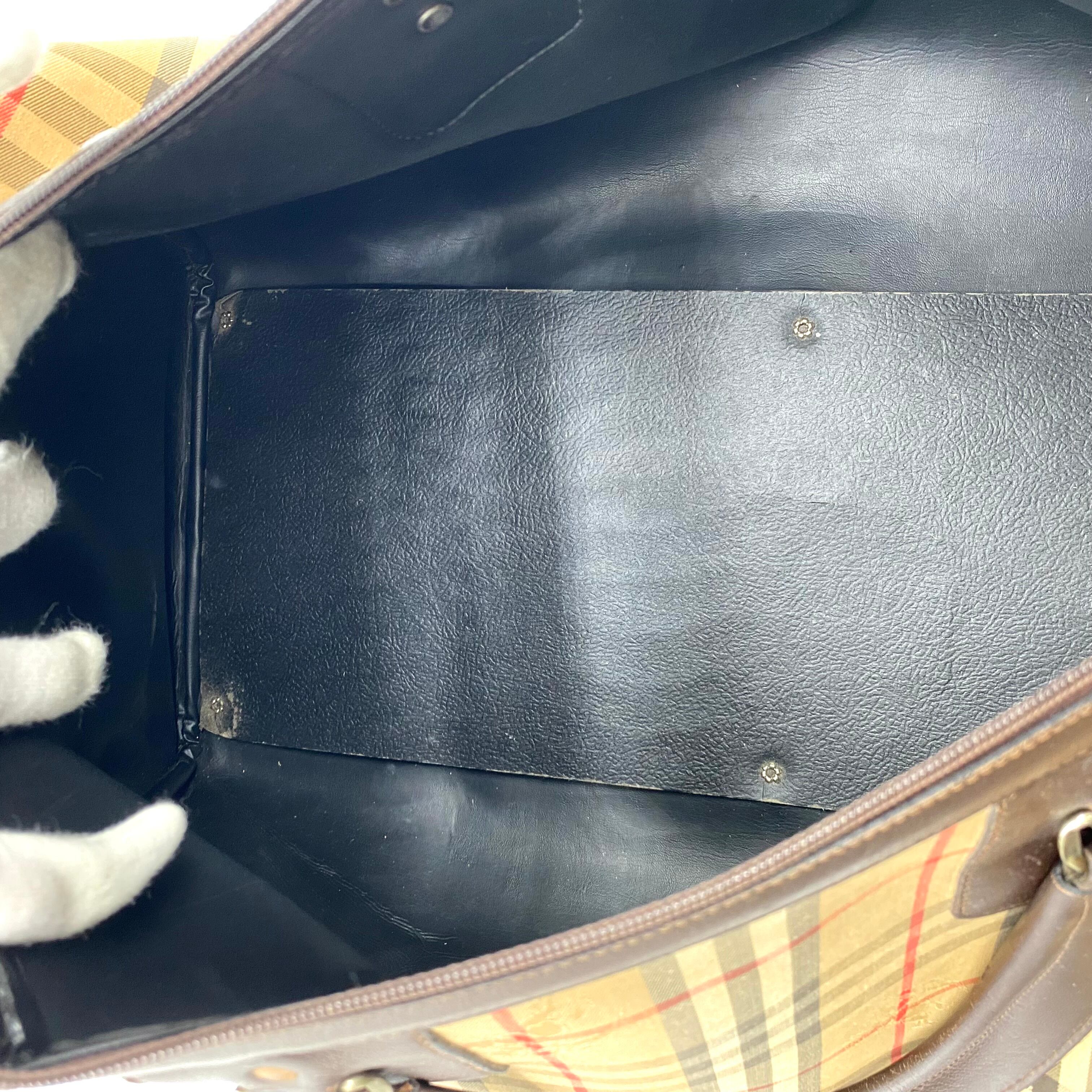 Vintage Burberry Boston Bag Nova Check / ヴィンテージ バーバリー  