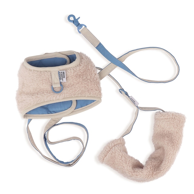 Hi Bear Fur Harness（Beige） / monchouchou