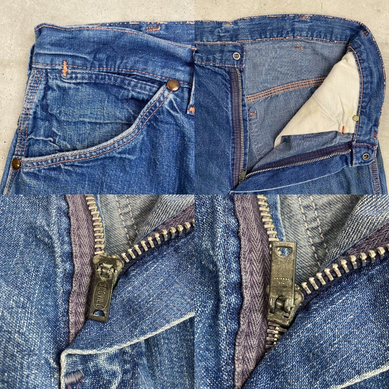 60年代 ストアブランド デニムペインターパンツ メンズW31相当 古着
