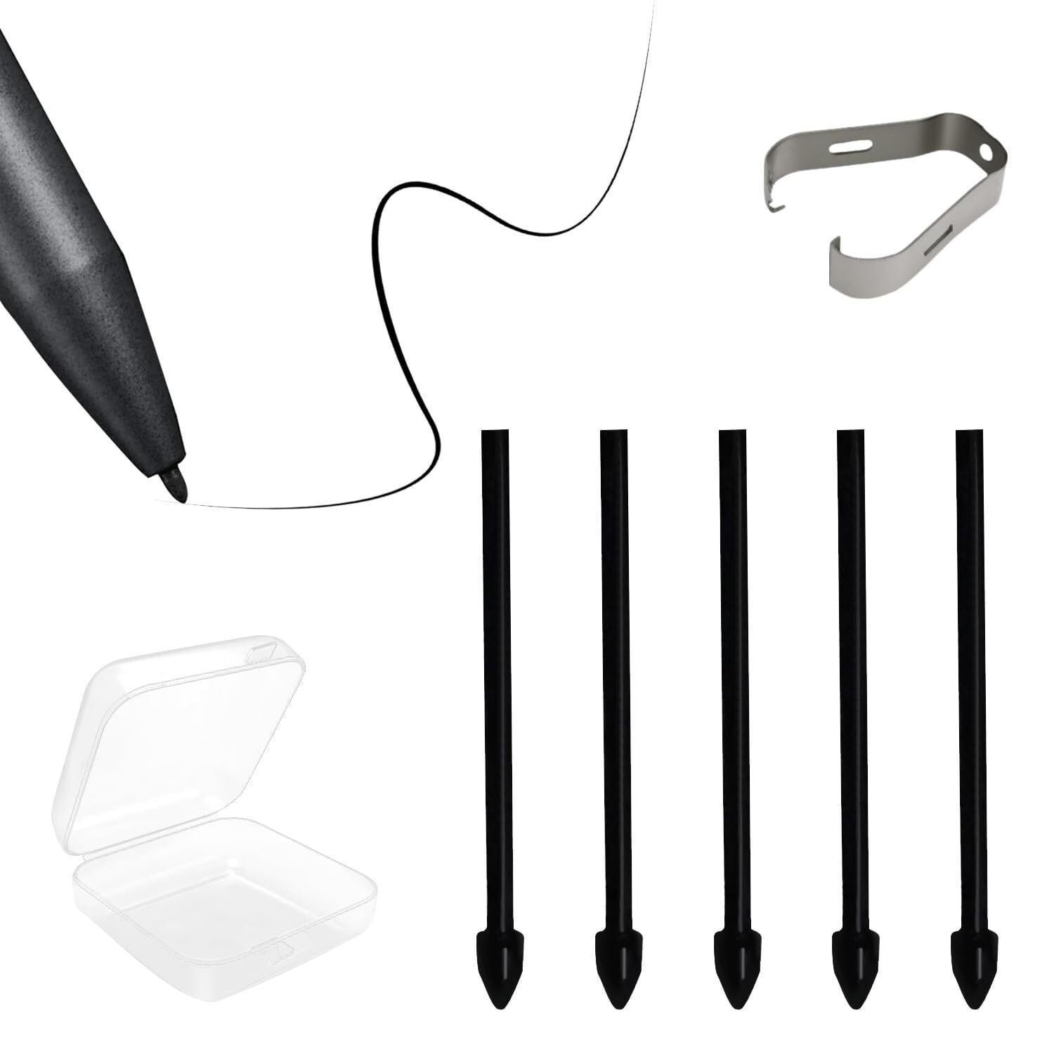 iFLYTEK AINOTE Air 2 電子ペーパー 用 スタイラスペン 替え芯 19mm