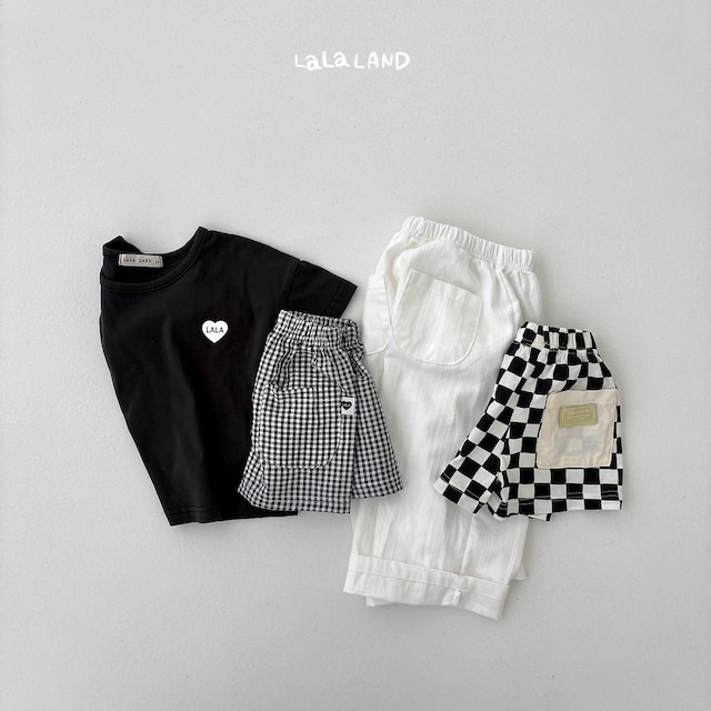《予約》送料無料【lalaland】Seersucker Check Shorts
