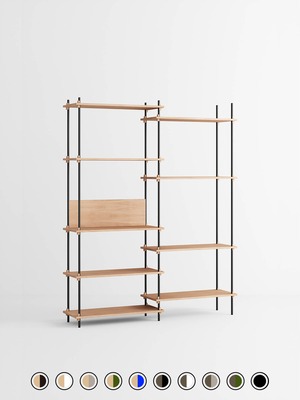 MOEBE Shelving System セット S.200.2.A（11カラー）