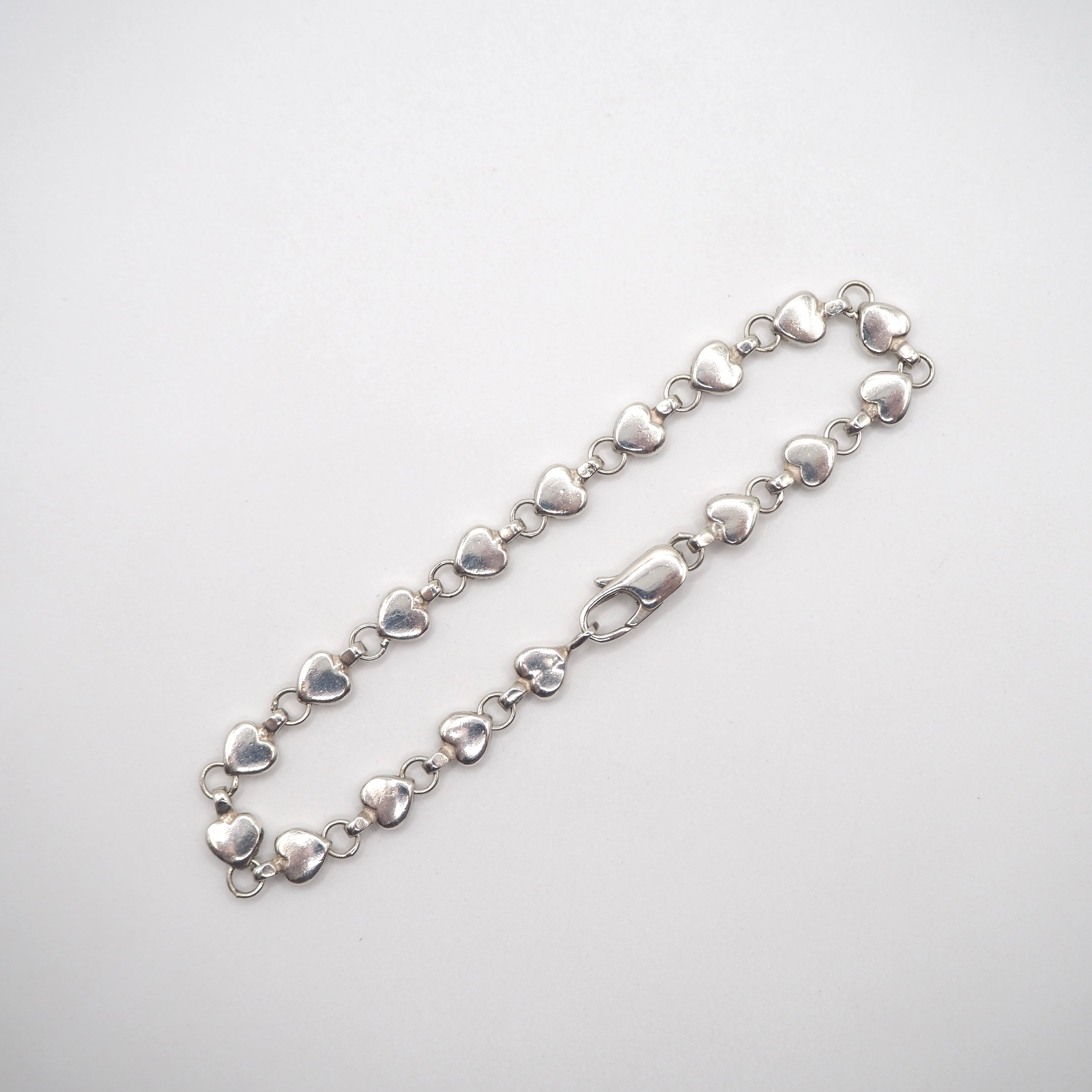 Tiffany&Co. パフハート ブレスレット シルバー925 ティファニー