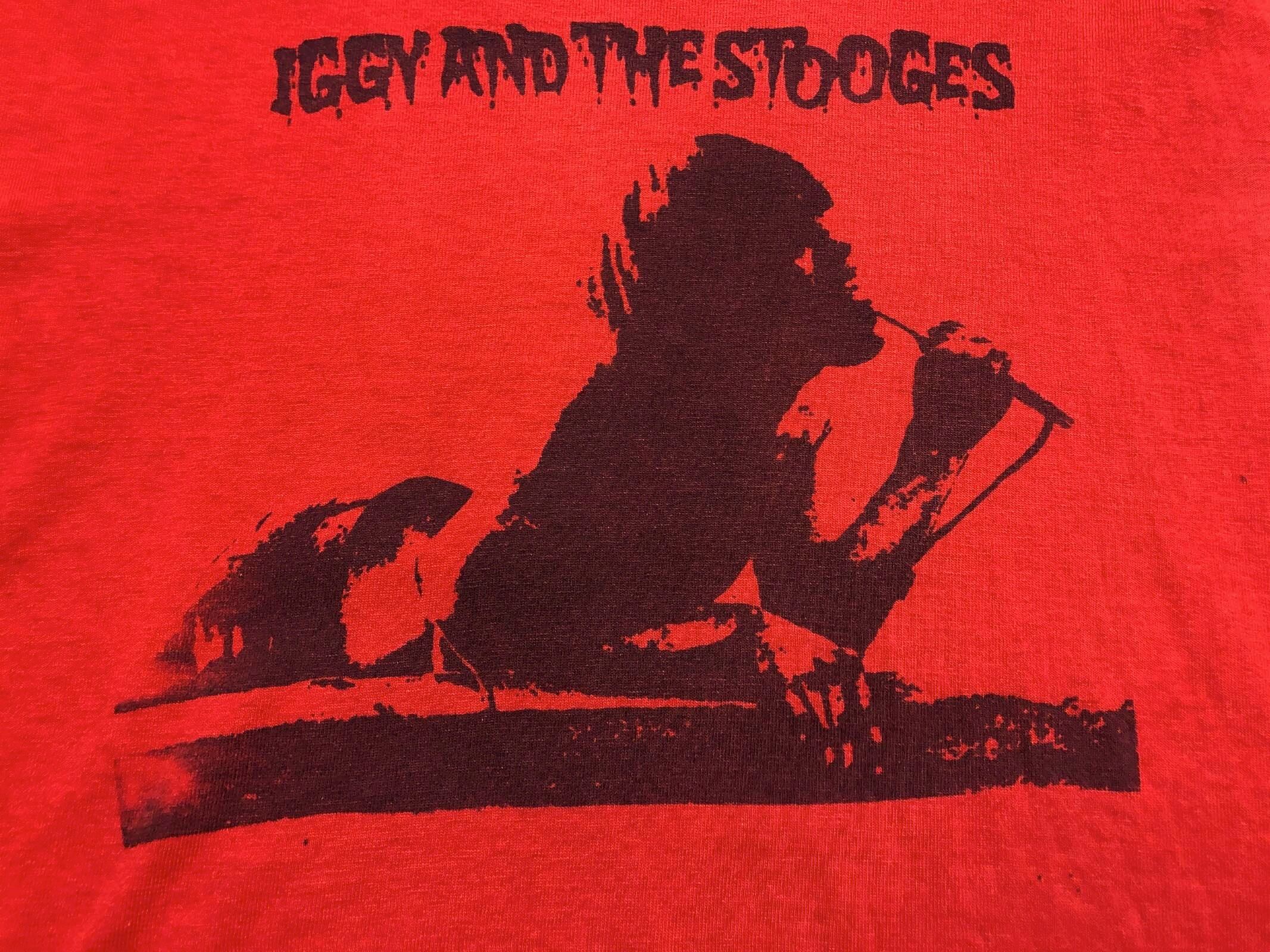 80-90s IGGY POP & THE STOOGES イギーポップ Tシャツ シングル