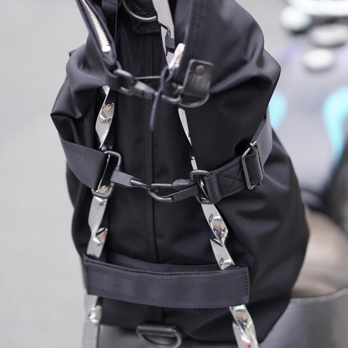 HOODLUM x FLUTTER Double Name DUFFLE BAG | PAY ID