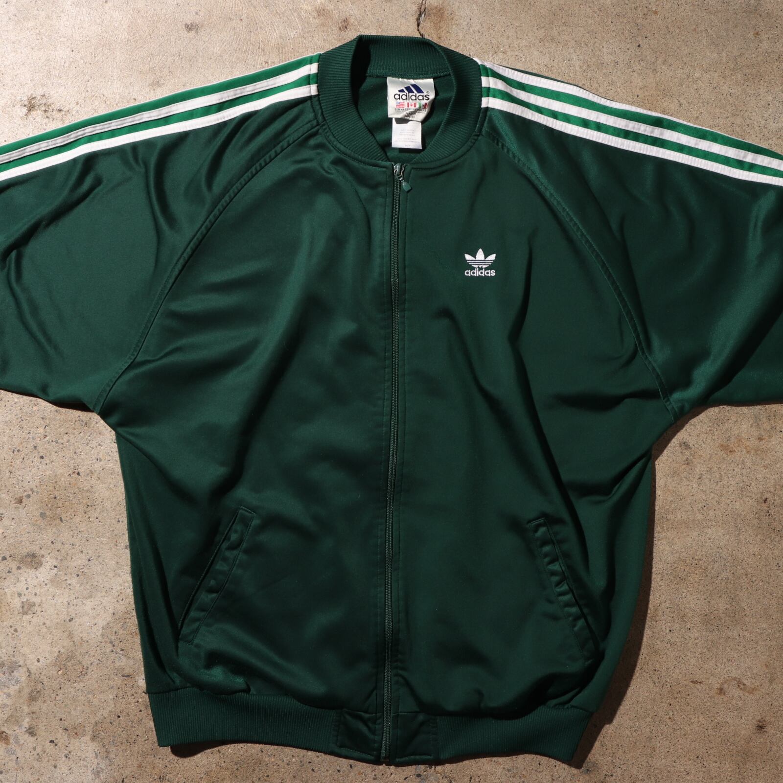 美品 90s XL adidas トラックジャケット アディダス 緑 グリーン | ENCOUNT