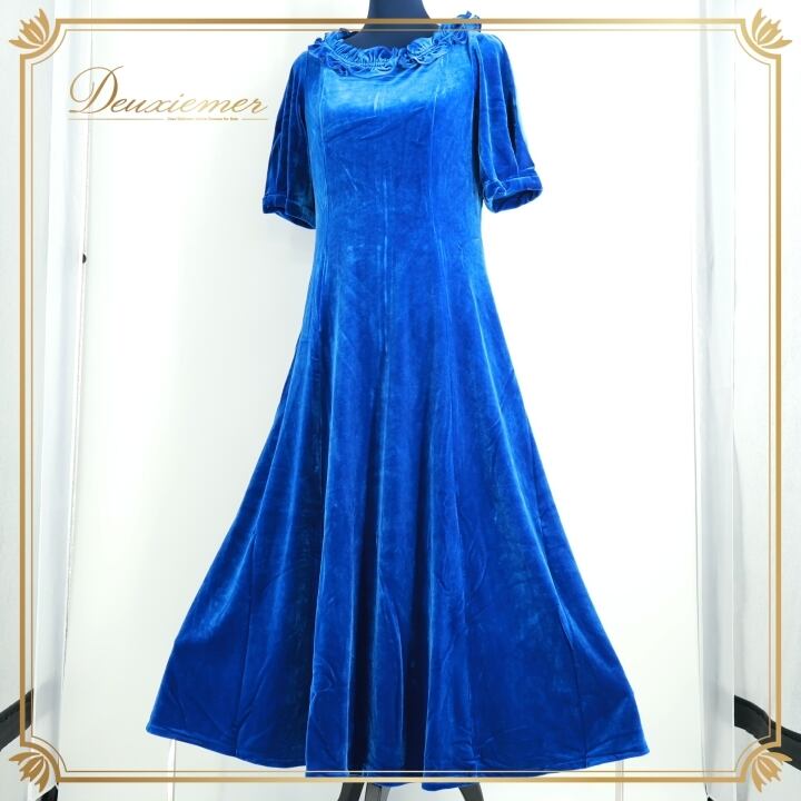 ハワイ製 フラダンス衣装】グリーン系 u'ino! ワンピース ドレス 緑 黄