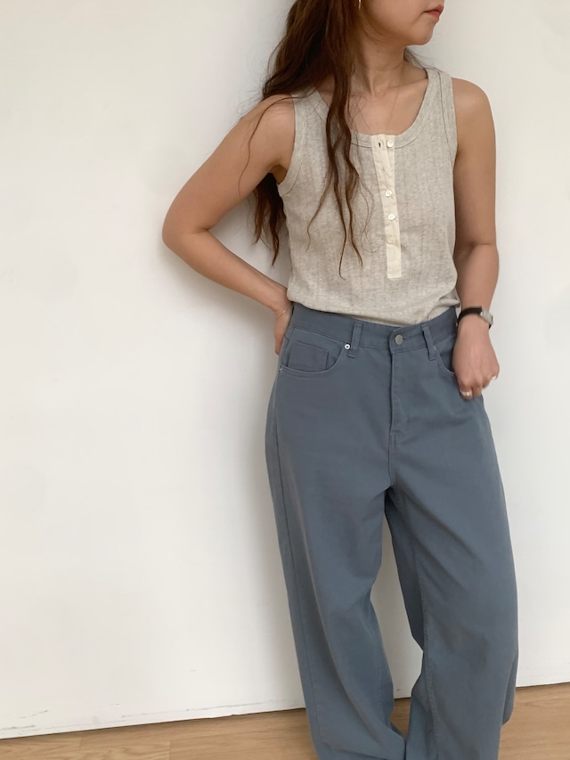 (予約) taffeta / Sophie sleeveless 4color