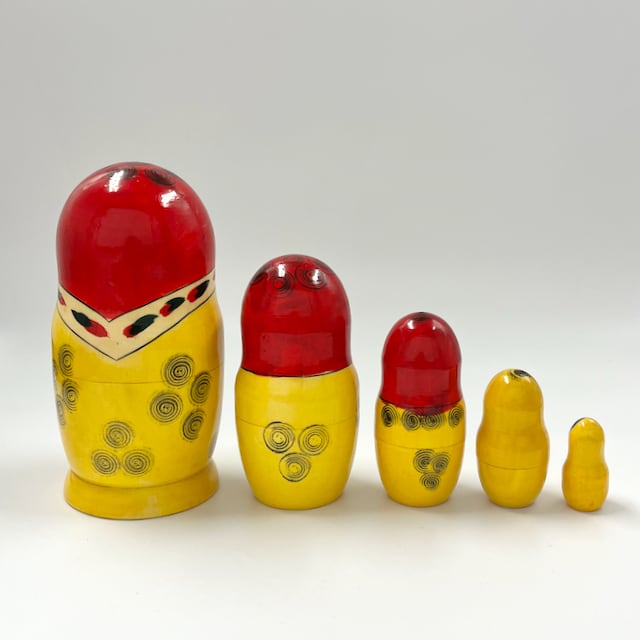SALE】セミョーノフマトリョーシカ 5個組 | Romanov Online Shop