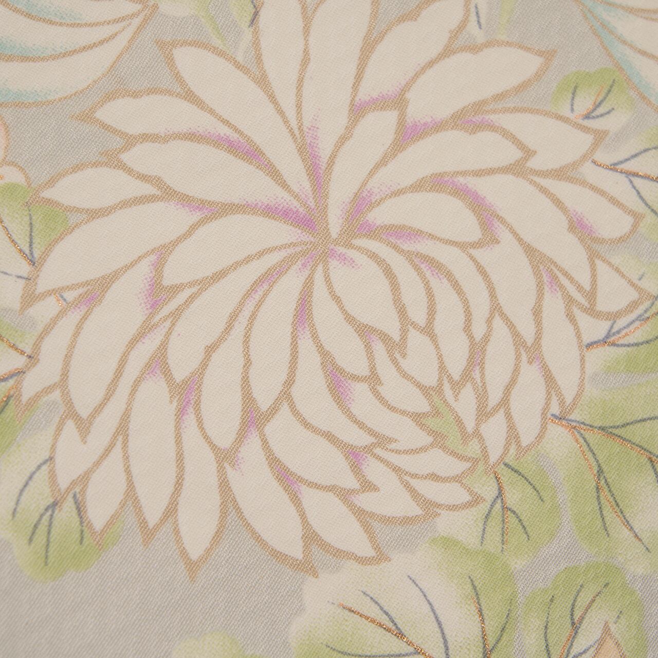 四季のお花の模様 小紋 単衣着物【未着用品】 | かわの屋