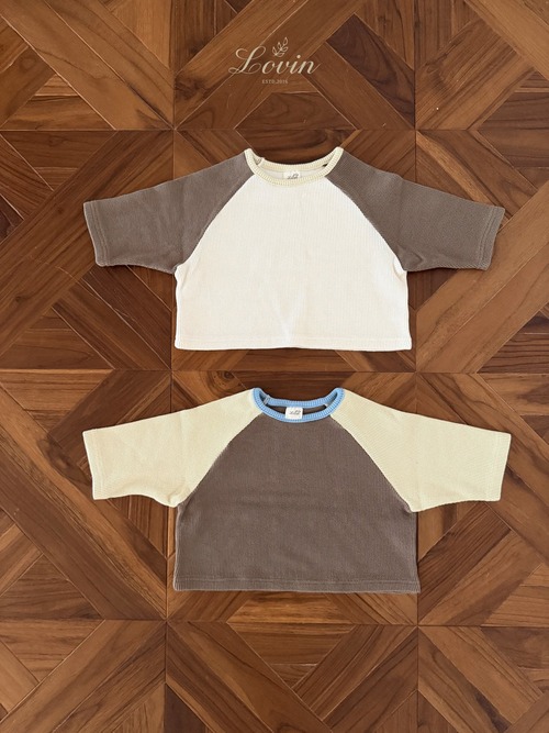 LOVIN［取寄］waffle raglan tee 26autumn