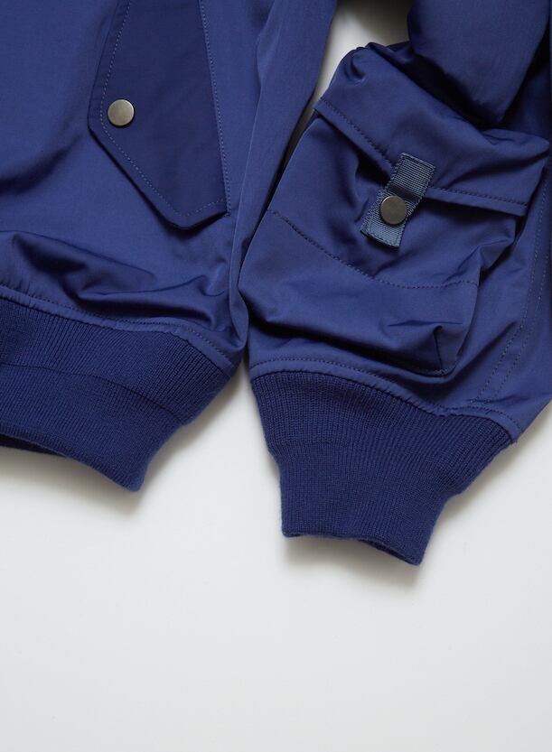 BAL MULTI POCKET SLEEVE BOMBER JACKET | kenes