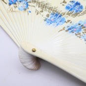 フラメンコ アバニコ 扇子 小物 小道具 2点 セット 32cm 23cm ホワイト系 白 クリーム色 ゴールド 花柄 アクセサリー 練習 発表会 フラメンコ 小物 セット アバニコ 扇子 花柄 アクセサリー カラフル 豪華 おしゃれ 練習用 発表会用