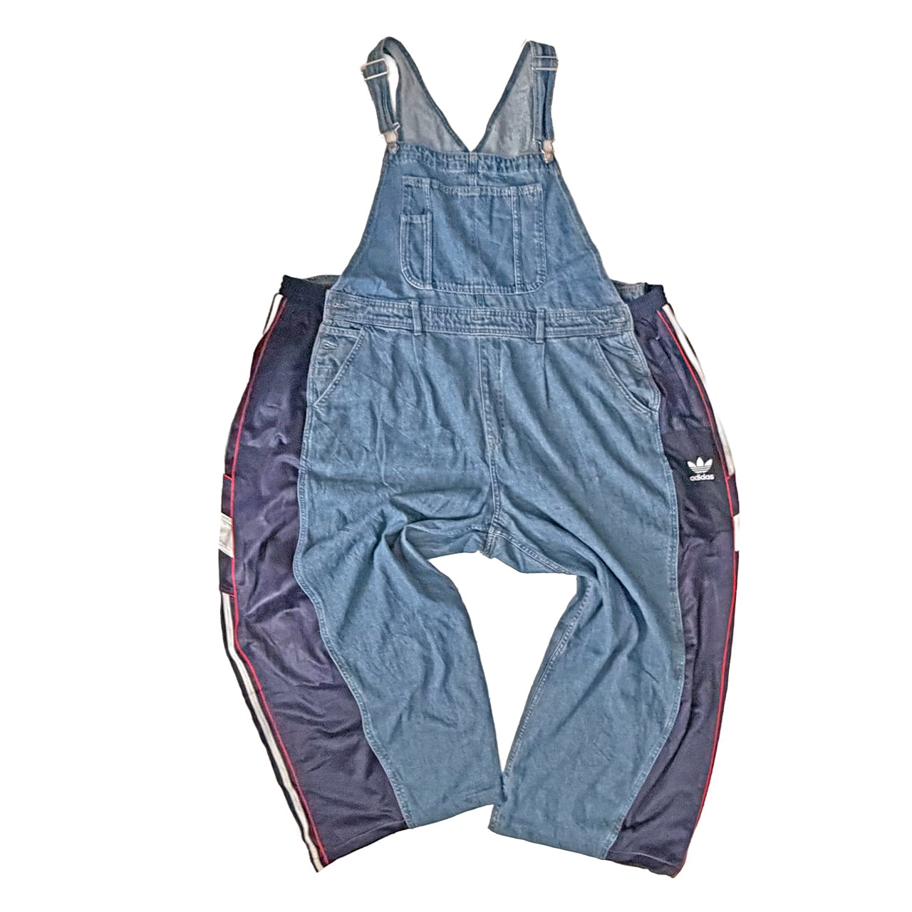 RERE 【一点物】Re:Re:garden adidasリメイクデニムトラックジャケット