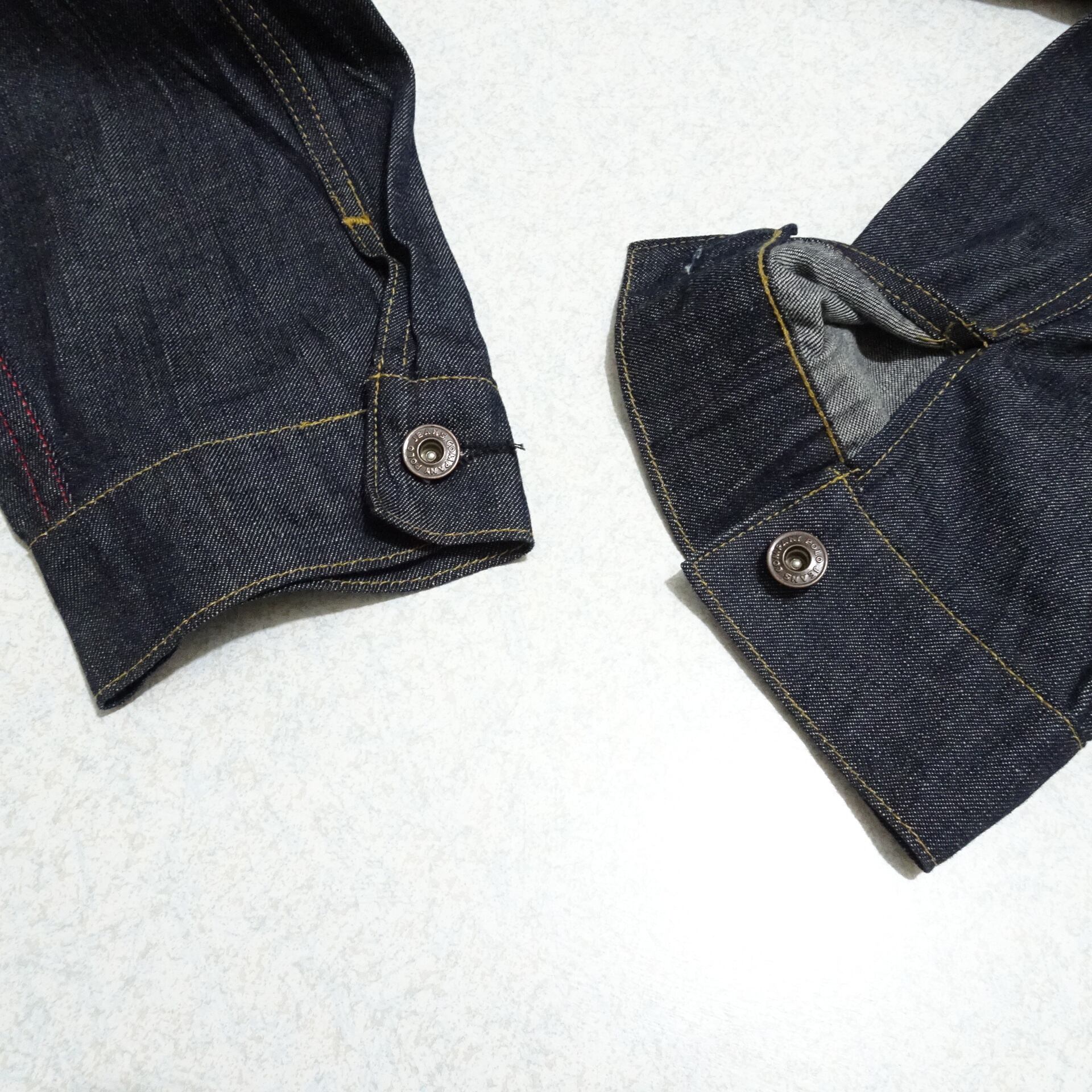 Polo by Ralph Lauren '90デニムジャケット 三角タグ LL 90s- メキシコ製 Ralph Lauren ラルフローレン POLO JEANS ポロ