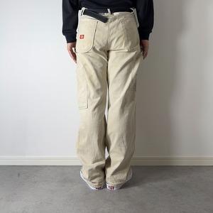 Dickies Double-knee painter pants ecru W36L30 古着